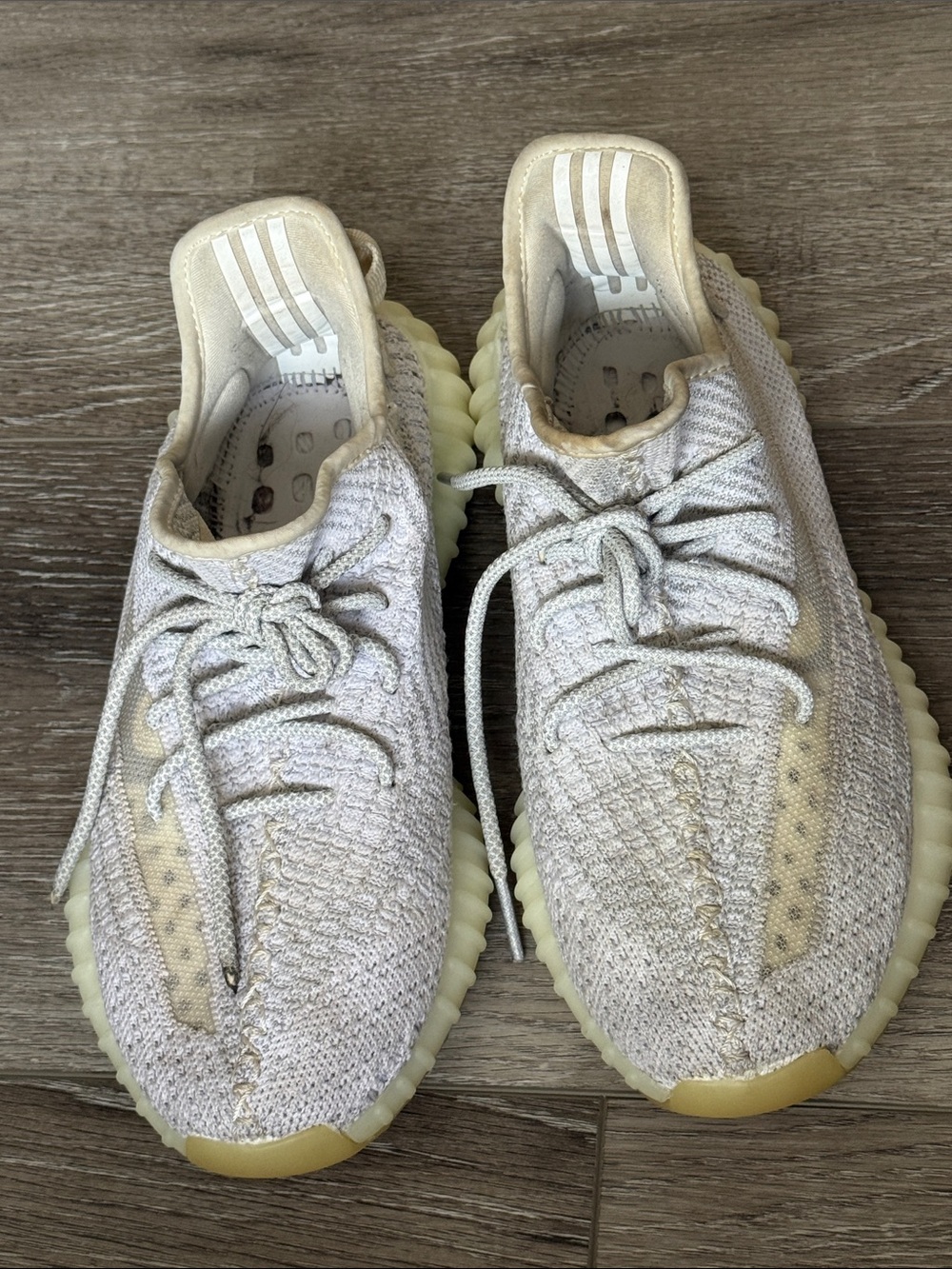 Shoe knit reflective Knit Sneakers size8.5